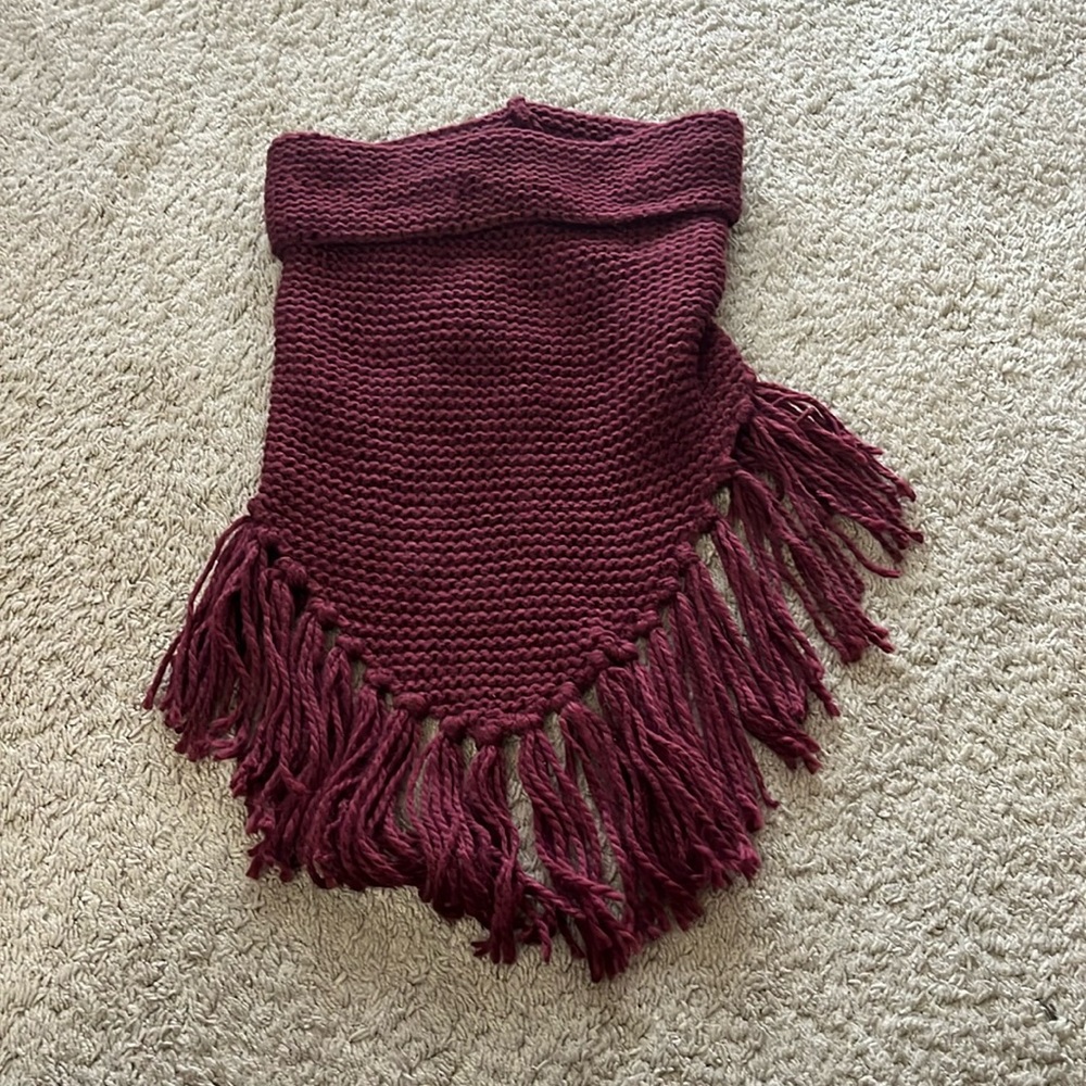 Turtleneck scarf